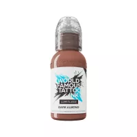 World Famous Limitless Tattoo Ink Pink Ribbon – Dark Almond 30ml